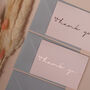 Wedding Thank You Note Card For Guests, thumbnail 5 of 8
