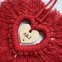 Macrame Personalised Valentine's Day Card, thumbnail 2 of 3