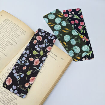 Luxury Floral 'Velvet Feel' Bookmark, 2 of 5
