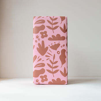 Cherry Blossom And Cranberry Botanical Wrapping Paper, 4 of 4