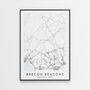 Brecon Beacons National Park Map Print, thumbnail 1 of 4