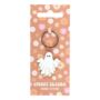Spooky Season Groovy Ghost Keyring, thumbnail 3 of 4
