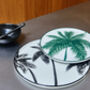 Porcelain Palm Dinner Plate, thumbnail 5 of 7