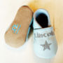 Personalised Zodiac Star Sign Constellation Baby Shoes, thumbnail 4 of 12