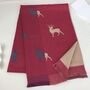 Winter Stag Scarf, thumbnail 7 of 9
