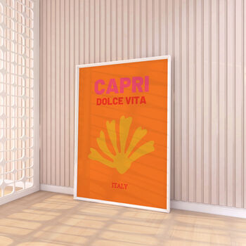 Capri Italy Travel Print, 2 of 2