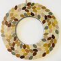 Floral Mosaic Hanging Indoor Wreath Decoration, thumbnail 1 of 11