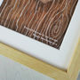Tree Carving Personalised Valentine Print, thumbnail 3 of 5