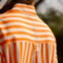 Tangerine Stripe Shirt, thumbnail 4 of 5