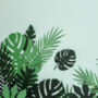 Green Tropical Leaf Decorations, thumbnail 6 of 12