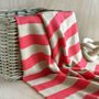 Personalised Cashmere Bold Stripe Baby Blanket, thumbnail 4 of 7