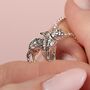 Personalisedl Border Collie Sterling Silver Necklace, thumbnail 2 of 10