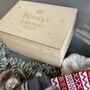 Personalised Dog Luxury Pine Christmas Treat Box, thumbnail 3 of 12