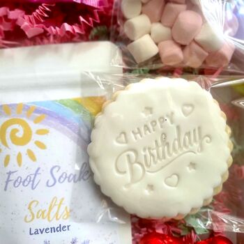 Birthday You Got This Sending Hugs You Are Awesome Treats Gift Box For Her | Happy Smile Birthday Gift, 2 of 12