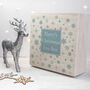 Personalised Ice Blue Snowflake Christmas Eve Box, thumbnail 2 of 6