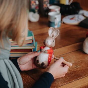 Bertie Bunny Needle Felting Craft Kit, 4 of 5