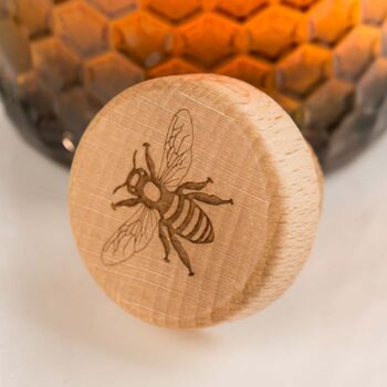 Smoked Honey Infused Bourbon In Hive Bottle, 5 of 7