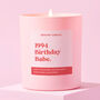 30th Birthday Gift Candle Funny 1994 Birthday Babe, thumbnail 1 of 4