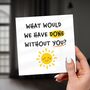 Sen Thank You Card, Personalised Support Worker Gift, thumbnail 2 of 7