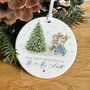 Our First Christmas Married Gift Ceramic Ornament, thumbnail 6 of 7
