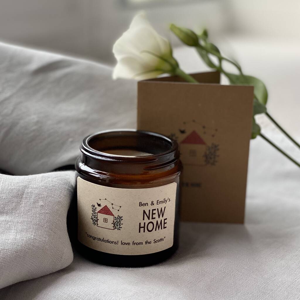 Personalised New Home Candle By attic