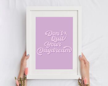 Don't Quit Your Daydream Lilac, 3 of 5