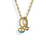 Gold Gemstone Necklace : Ancient Awe, thumbnail 8 of 12