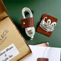 Leather Cable And Headphone Tidy Letterbox Gift Set, thumbnail 1 of 10