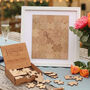 Wooden Jigsaw Photo Drawing Alternative Wedding Guest Book, thumbnail 1 of 12