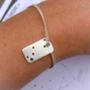 Personalised Constellation Mini Dog Tag Bracelet, thumbnail 2 of 3