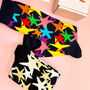 Colourful Bold Star Socks Two Pairs In A Box, thumbnail 3 of 7