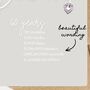 Sparkly Diamond Anniversary Heart Card, thumbnail 4 of 9