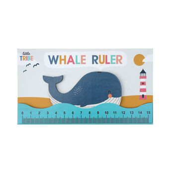 Wooden Whale 15cm Ruler | Stationary, 2 of 4