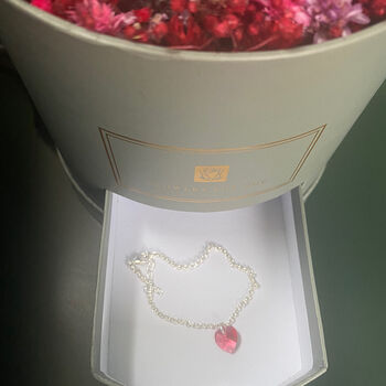 Preserved Rose Secret Bloom Box With Bracelet, 9 of 9