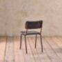 Refectory Leather Chair, thumbnail 7 of 12