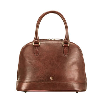 Ladies Classic Leather Handbag 'Rosa', 2 of 12