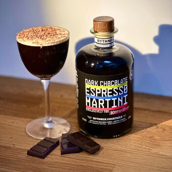 Dark Choc Espresso Martini And Chocolate Gift Set, 2 of 2