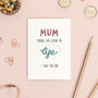 Mum I Owe You One Mother's Day Card, thumbnail 3 of 3