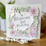 Personalised Name And Age Floral Birthday Card, thumbnail 3 of 4