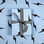 Luxury Lightning Bolt Wrapping Paper, thumbnail 1 of 5