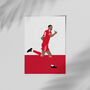 Alexander Isak Liverpool Football Print, thumbnail 3 of 4