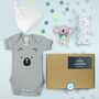 New Baby Boy Letter Box Gift Hamper, thumbnail 1 of 3