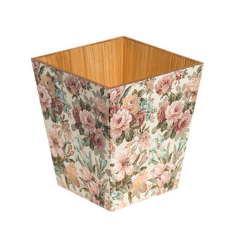 Wooden Vintage Floral Tissue Box Cover, 4 of 4