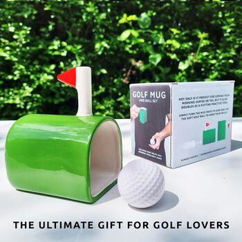 Golf Mug And Ball Set, 2 of 9