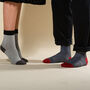 His And Hers Matching Striped Socks Couples Gift, thumbnail 1 of 3