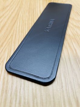 Personalised Handmade Black Leather Bookmark, 6 of 12