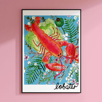 Lobster Kitchen Print, 4 of 9