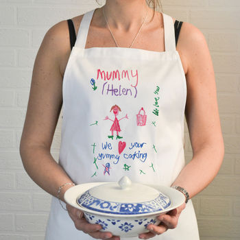Personalised Child's Own Artwork Apron, 2 of 5