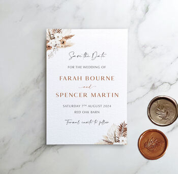 Farah Wedding Invitation, 3 of 6