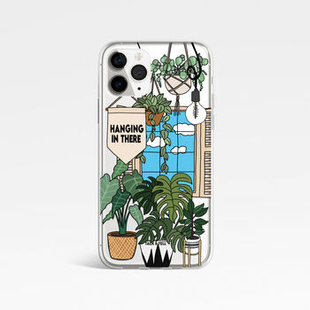 Hanging In There House Plants Phone Case For iPhone, 11 of 11